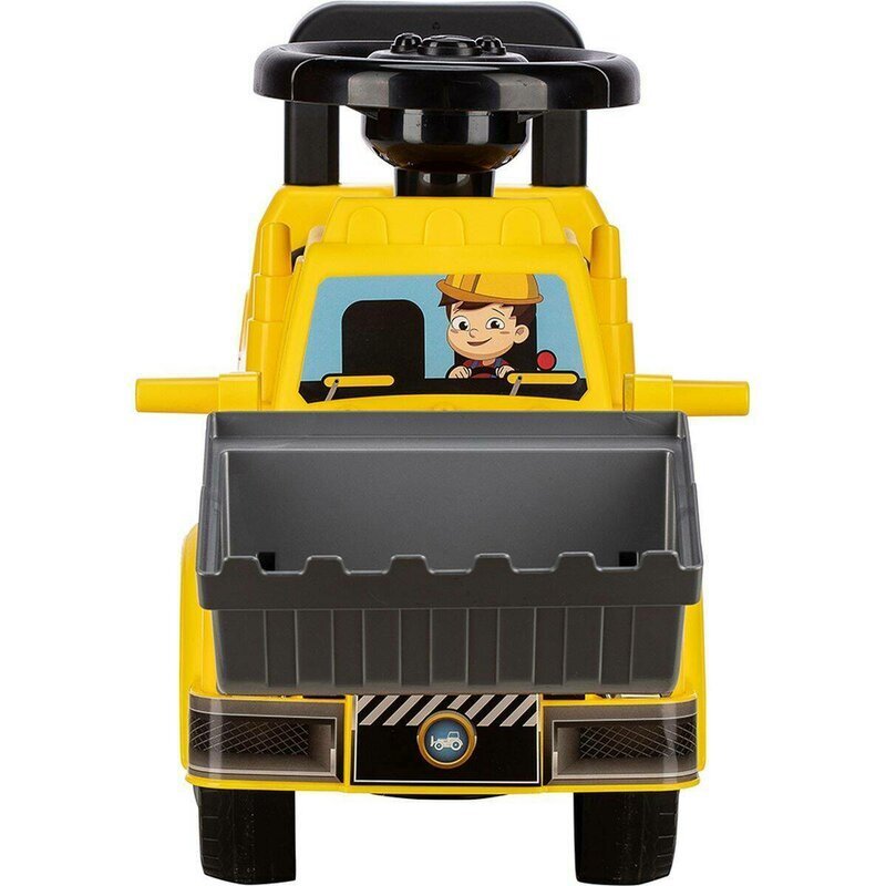Free2Move Vehicul ride-on Buldozer cu lumini si sunete spatiu de depozitare 19-36 luni Galben