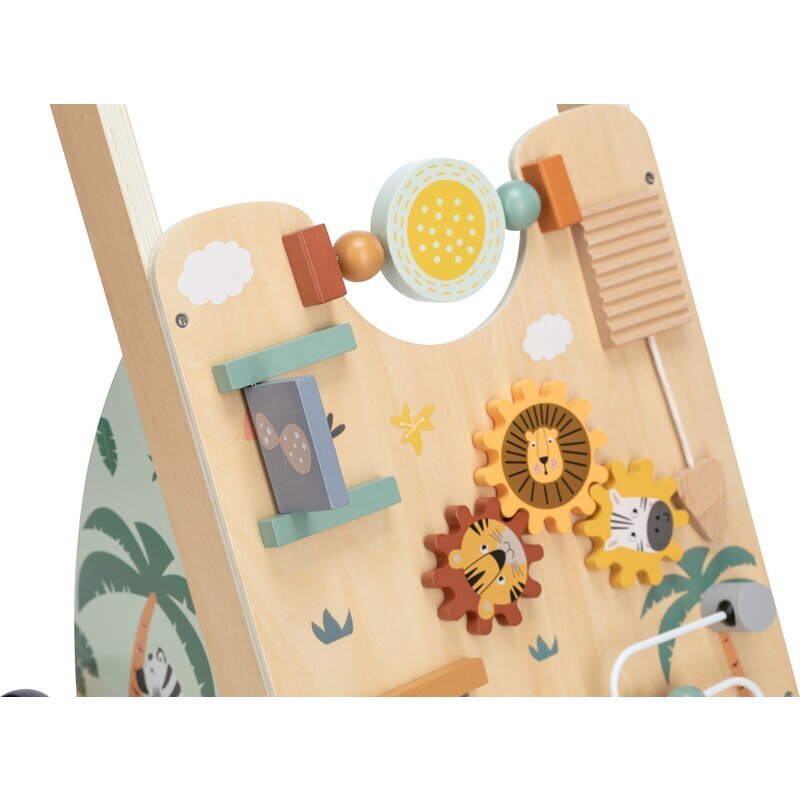 Free2Play Antepremergator cu multiple activitati My First Steps 31.8x26.5x45.5 cm Safari