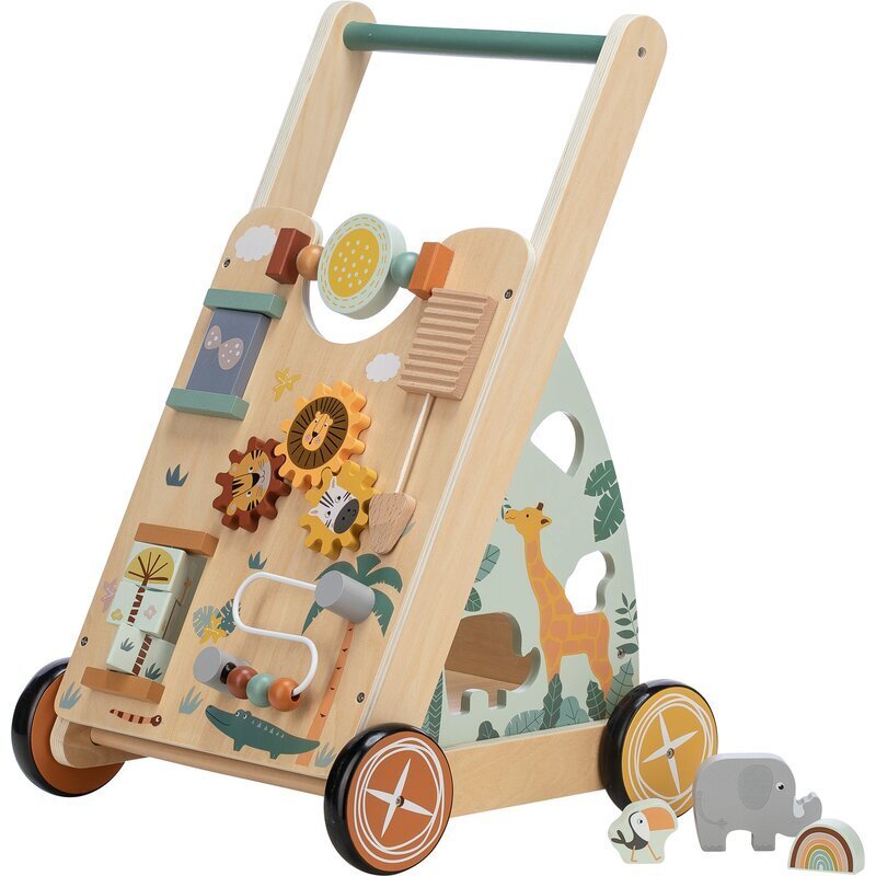 Free2Play Antepremergator cu multiple activitati My First Steps 31.8x26.5x45.5 cm Safari