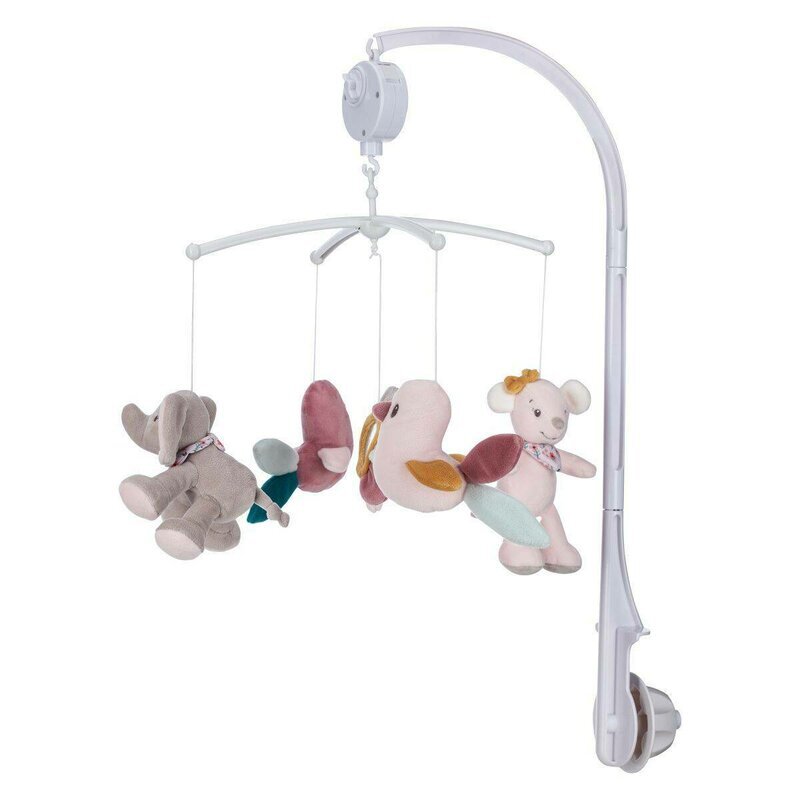 Free2Play Carusel muzical pentru patut cu 5 jucarii din plus Zoe the Mouse