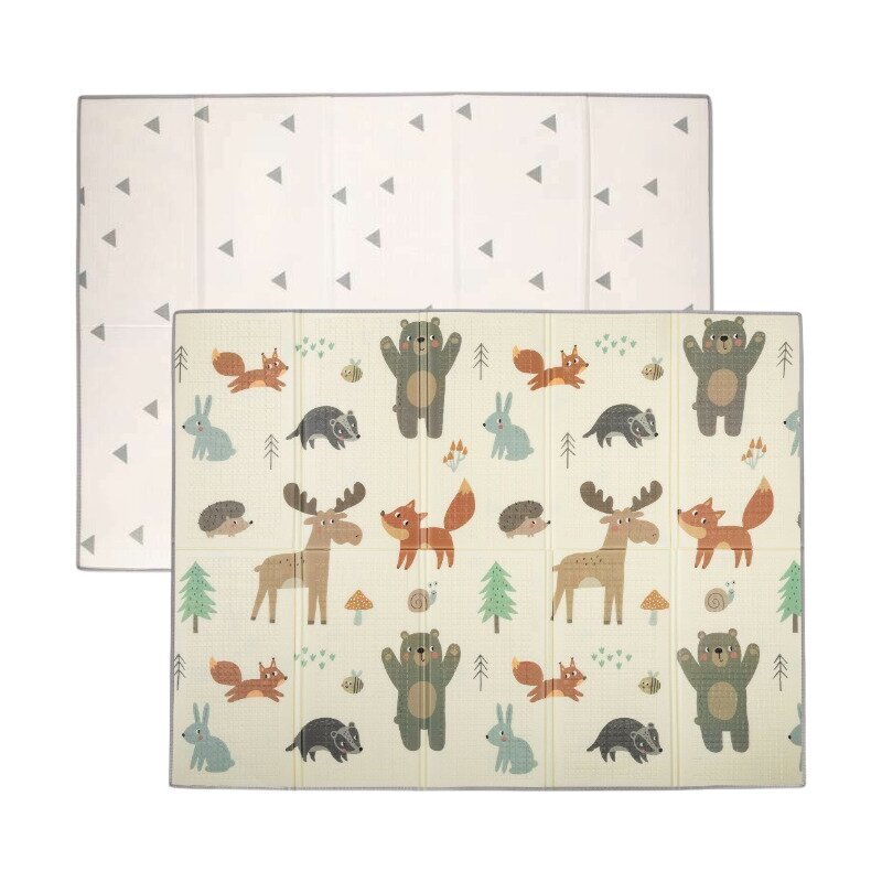 Free2Play Covoras de joaca FreeON Magic Friends cu doua fete pliabil protectie impotriva loviturilor 200 x 150 cm cu Imprimeu pe ambele parti 0 luni+ multicolor