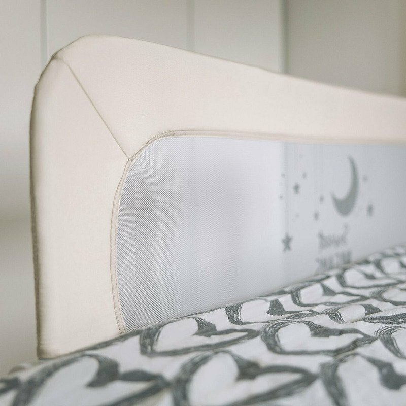 FreeON Bariera de protectie pentru pat rabatabila Sweet Dreams Light Beige