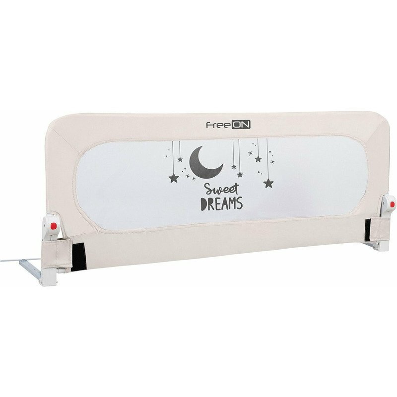 FreeON Bariera de protectie pentru pat rabatabila Sweet Dreams Light Beige