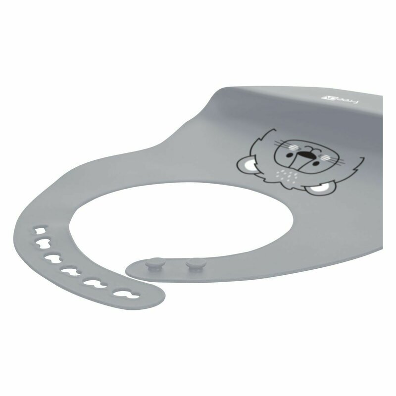 FreeON Baveta moale din silicon cu buzunar 31x24 cm Lion Grey