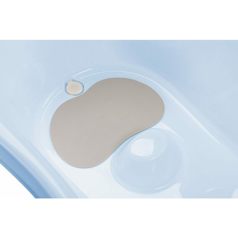 FreeON Cadita cu dop 81x41x24 cm si reductor incorporat Blue