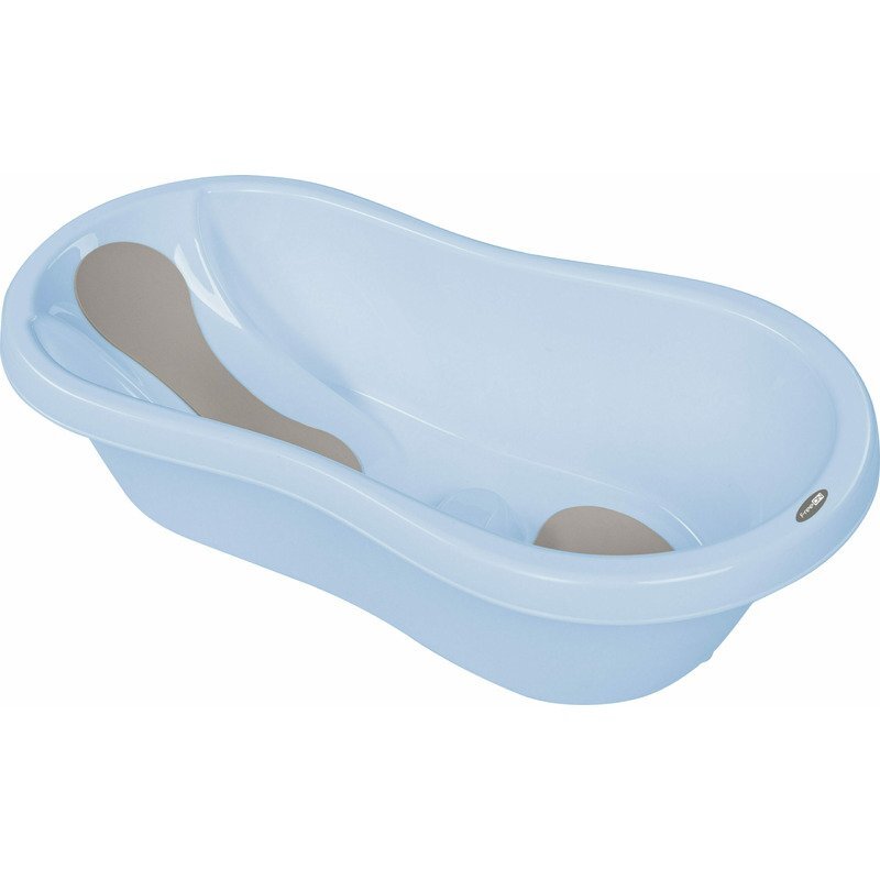 FreeON Cadita cu dop 81x41x24 cm si reductor incorporat Blue