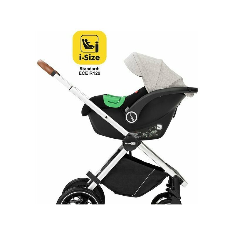 FreeON Carucior 3 in 1 Joy Reversibil Cu cadru din aluminiu Scoica auto Husa picioare Geanta mamici si accesorii Reversibil Cu cadru din aluminiu Scoica auto Husa picioare Geanta mamici si accesorii Standard de siguranta EN1888-12018+A12022 gri