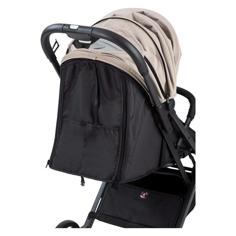 FreeON Carucior pentru copii Tao Beige cu maner pentru transport roti cu suspensie greutate admisa pana la 22 kg