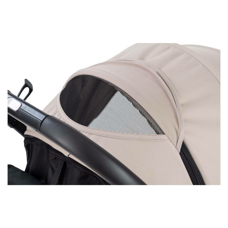 FreeON Carucior pentru copii Tao Beige cu maner pentru transport roti cu suspensie greutate admisa pana la 22 kg