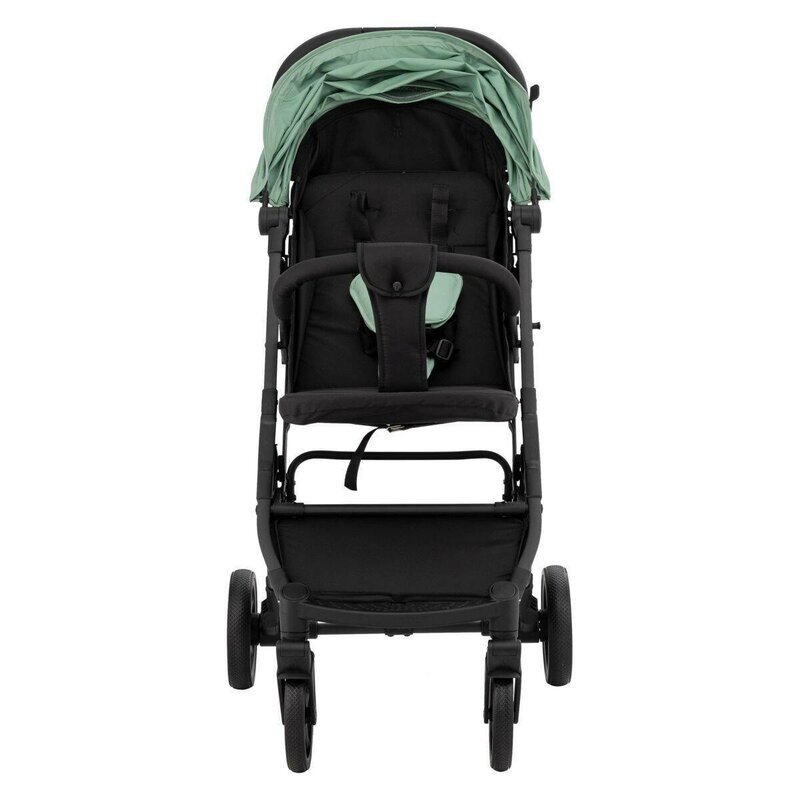 FreeON Carucior pentru copii Tao Green cu maner pentru transport roti cu suspensie greutate admisa pana la 22 kg