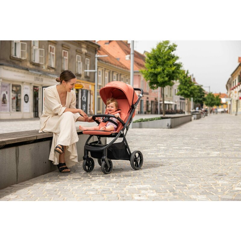 FreeON Carucior sport Dynamic pliabil automat de la nastere pana la 22 kg grey