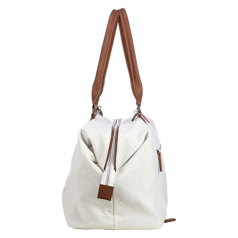 FreeON Geanta mamici Mommy things Beige spatioasa si practica cu multiple buzunare include si 2 genti mai mici