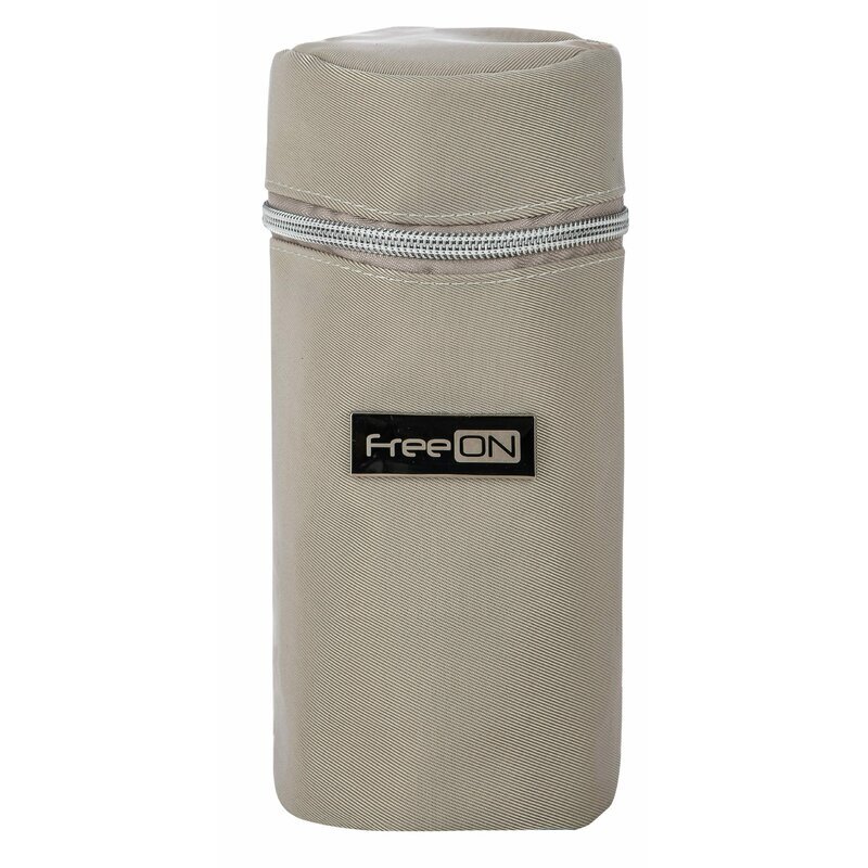 FreeON Geanta pentru biberon Single Style Beige mentine continutul atat cald cat si rece