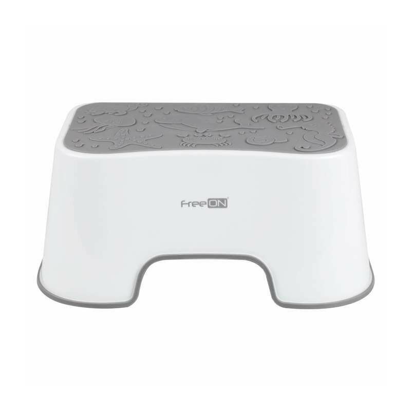 FreeON Inaltator de baie antiderapant 38 x 36 x 16 cm WhiteGrey