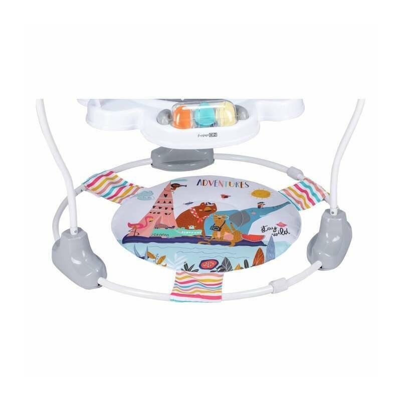 FreeON Jumper interactiv JumpPlay cu jucarii cu sunete si lumini multicolor