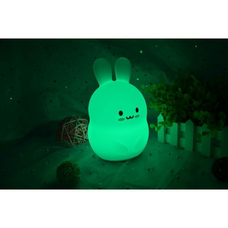 FreeON Lampa de veghe din silicon Rabbit
