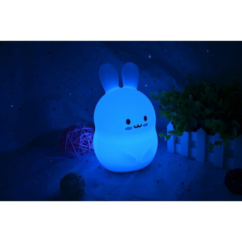FreeON Lampa de veghe din silicon Rabbit