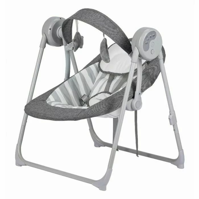 FreeON Leagan Snuggy Lines cu 5 viteze de leganare 8 melodii jucarii pana la 9 kg