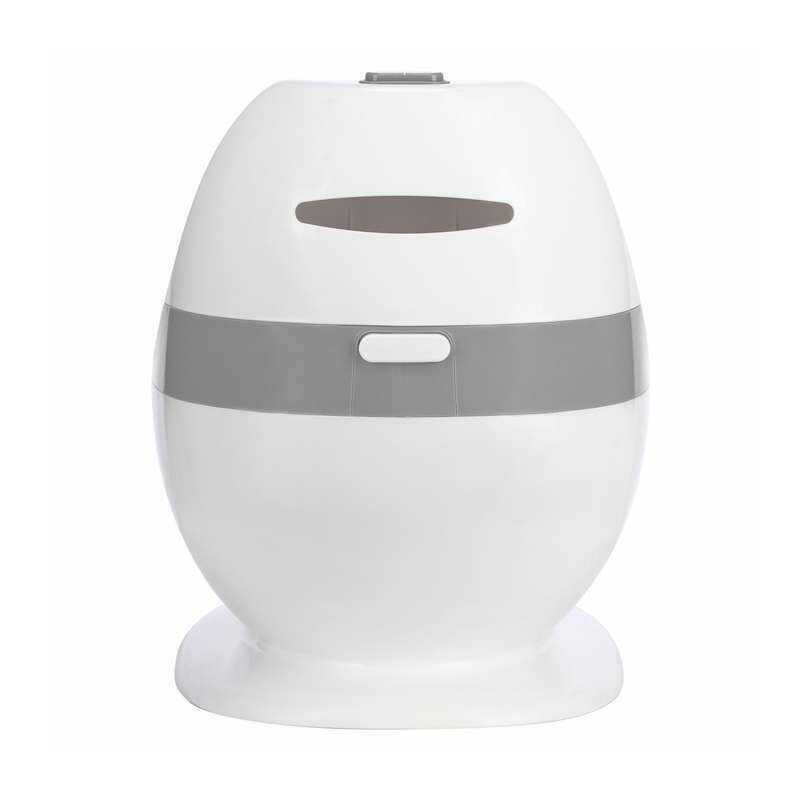 FreeON Olita educativa Trainer Minitoaleta Cu spatiu pentru hartieservetele Cu sunet realist de tras apa Pana la 25 kg 3 ani+ WhiteGrey