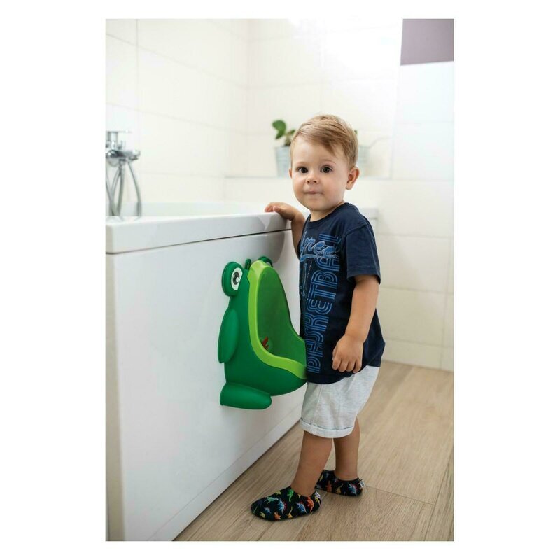 FreeON Pisoar baieti Frog cu ventuze green