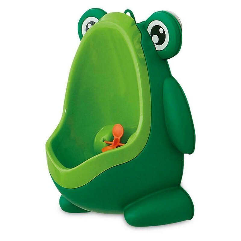 FreeON Pisoar baieti Frog cu ventuze green