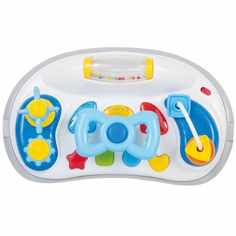 FreeON Premergator Little Driver pliabil cu sunete si lumini 6 luni+ GriGalben