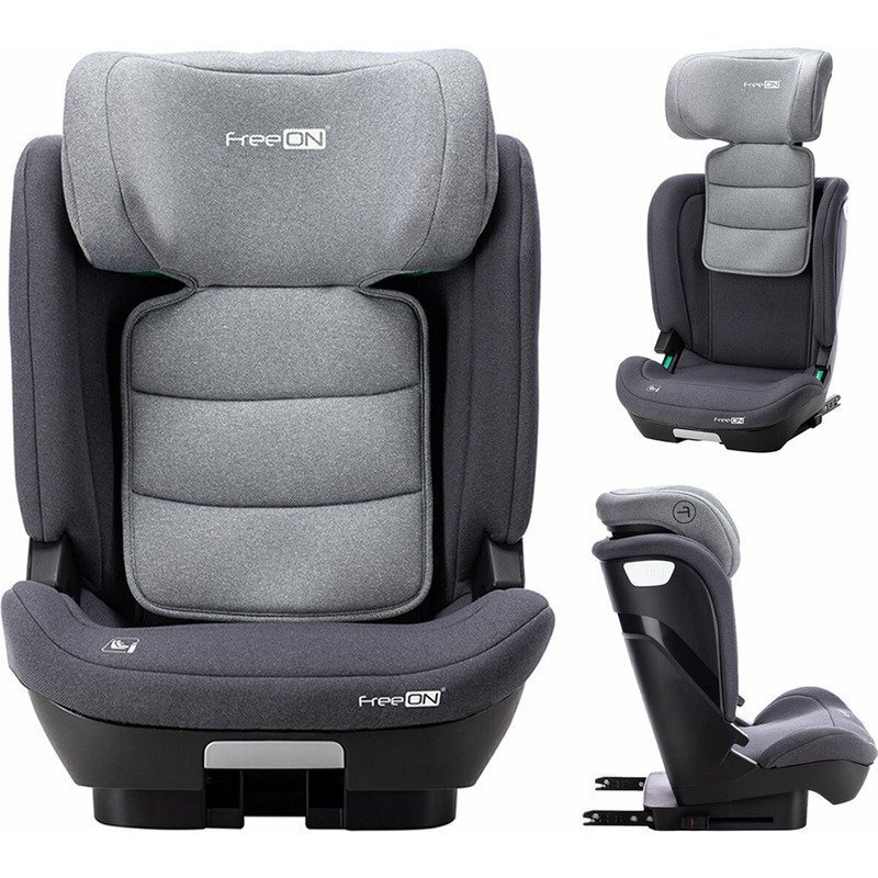 FreeON Scaun auto cu isofix i-Size Rider grey