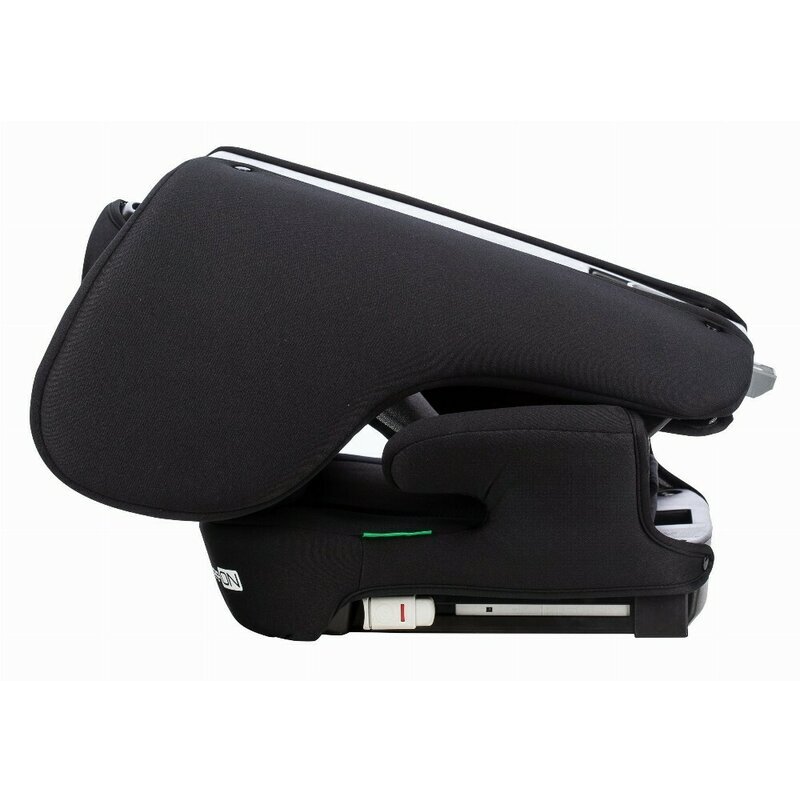 FreeON Scaun auto Olymp Black I-Size cu sistem isofix pliabil 100-150 cm 4-12 ani conform cu standardul european de securitate ECE R129