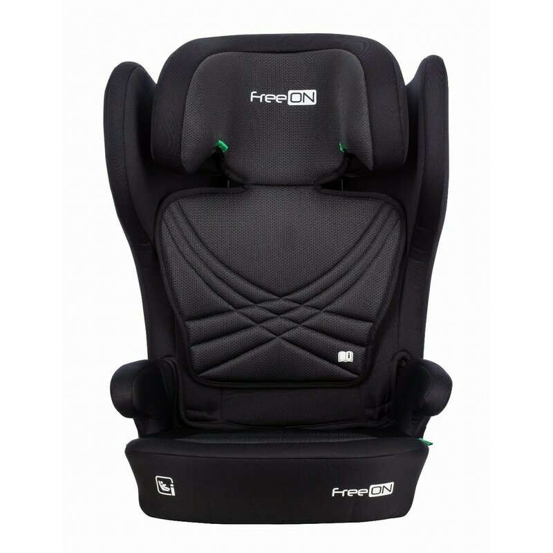 FreeON Scaun auto Olymp Black I-Size cu sistem isofix pliabil 100-150 cm 4-12 ani conform cu standardul european de securitate ECE R129