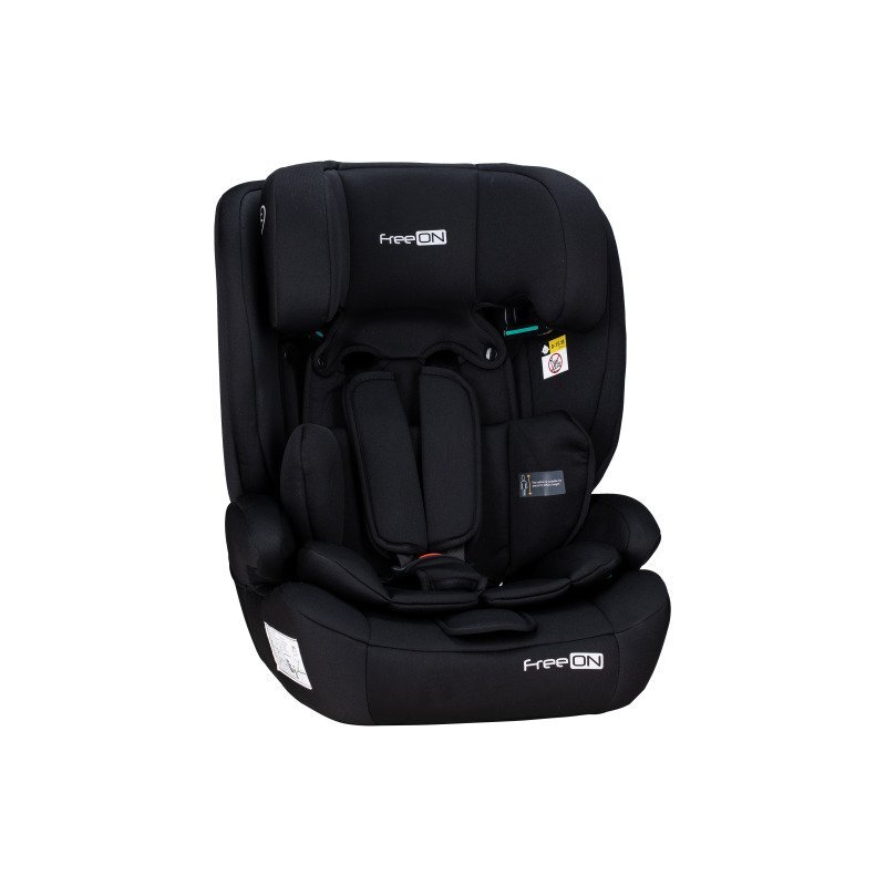 FreeON Scaun auto pentru copii Uran I-Size 76-150cm cu tetiera reglabila in 14 pozitii Black