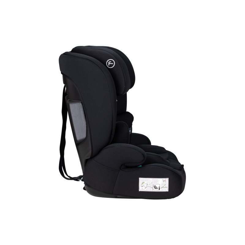FreeON Scaun auto pentru copii Uran I-Size 76-150cm cu tetiera reglabila in 14 pozitii Black