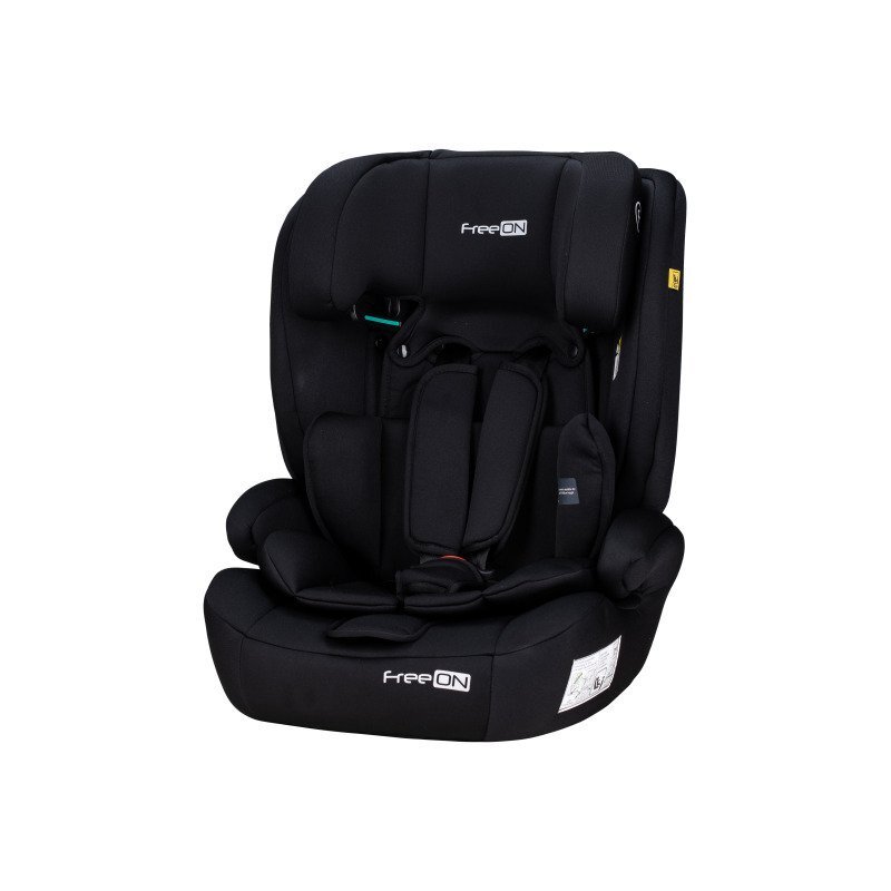 FreeON Scaun auto pentru copii Uran I-Size 76-150cm cu tetiera reglabila in 14 pozitii Black