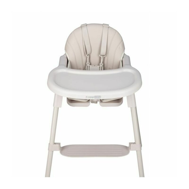 FreeON Scaun de masa fix Lars Beige cu pernuta moale
