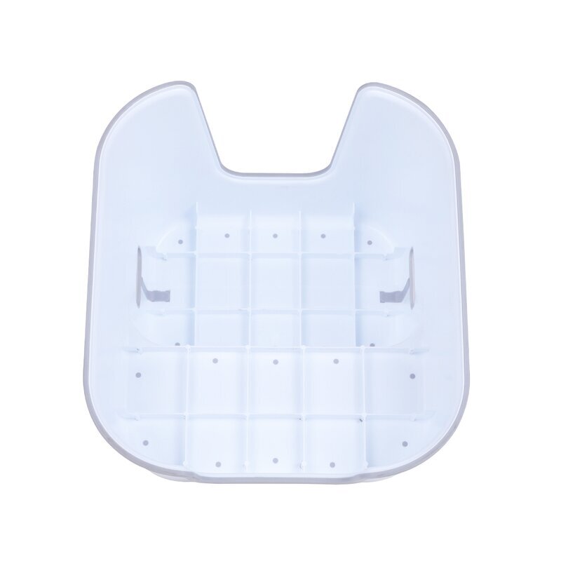 FreeON Scaunel inaltator WC cu doua trepte si suprafata antiderapanta White Grey