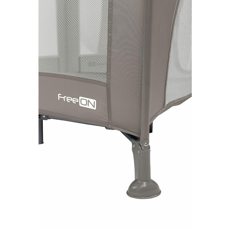 FreeON Tarc de joaca patrat 93x93x87 cm pana la 15 kg 6 luni+ Gri