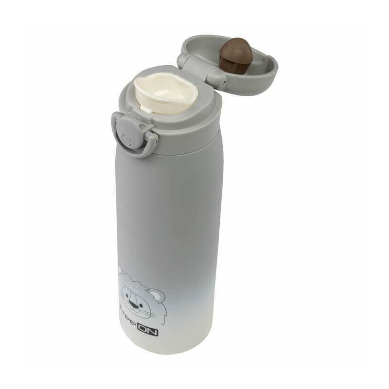 FreeON Termos lichide din otel inoxidabil 480 ml grey