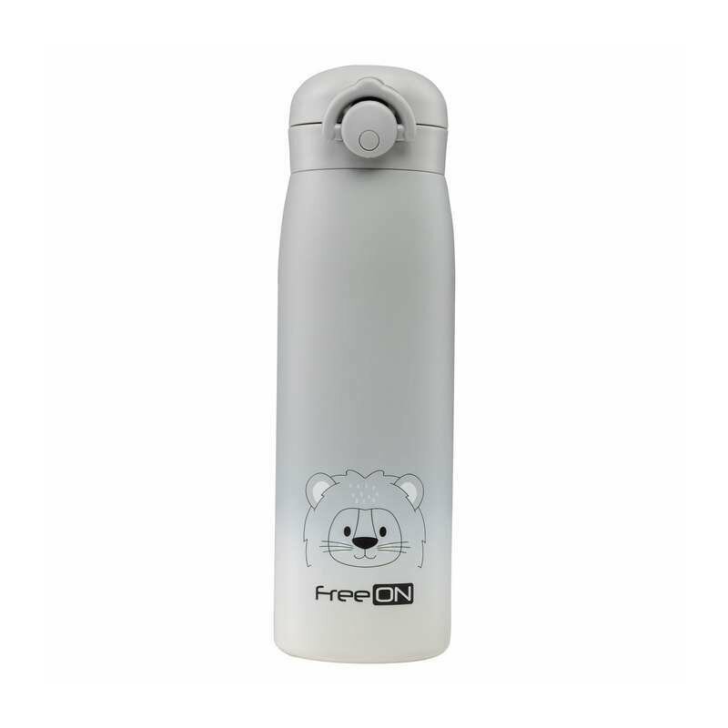 FreeON Termos lichide din otel inoxidabil 480 ml grey