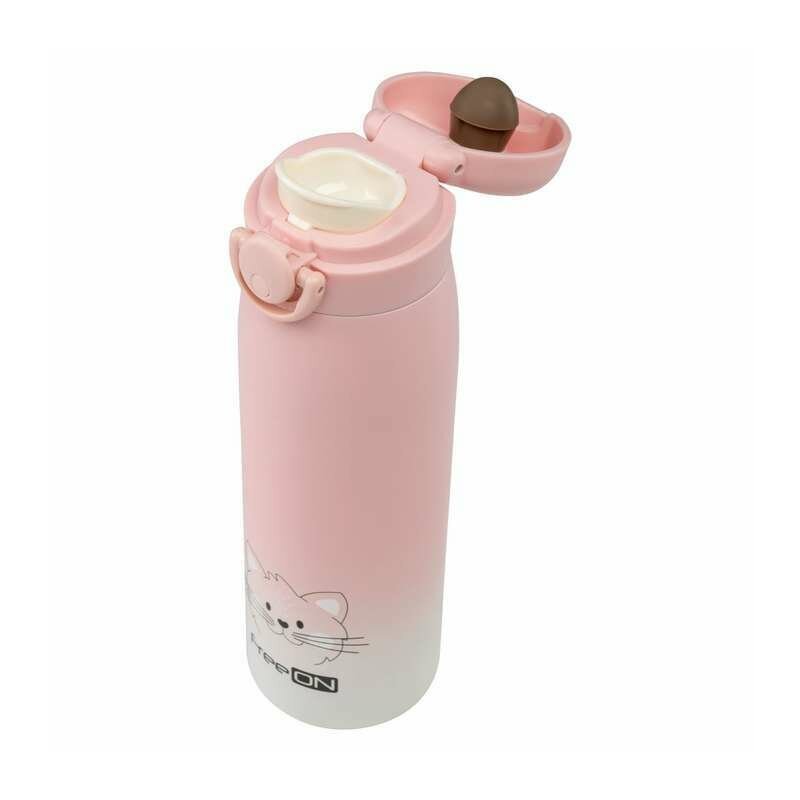 FreeON Termos lichide din otel inoxidabil 480 ml pink