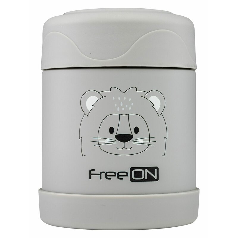 FreeON Termos pentru alimente solide Grey Lion