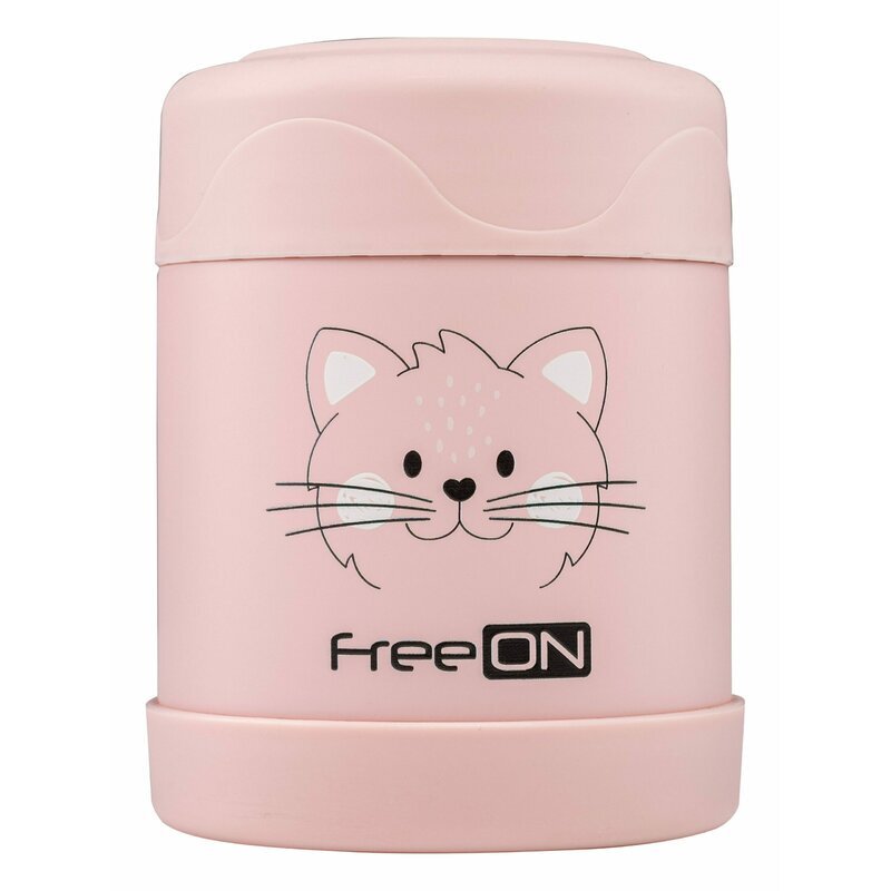 FreeON Termos pentru alimente solide Pink Kitty