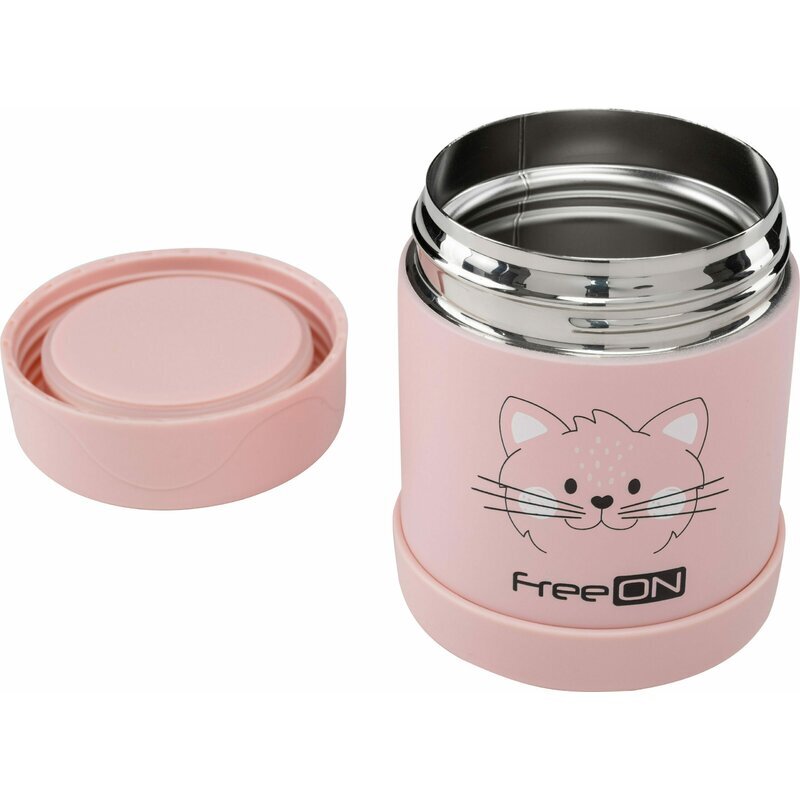 FreeON Termos pentru alimente solide Pink Kitty
