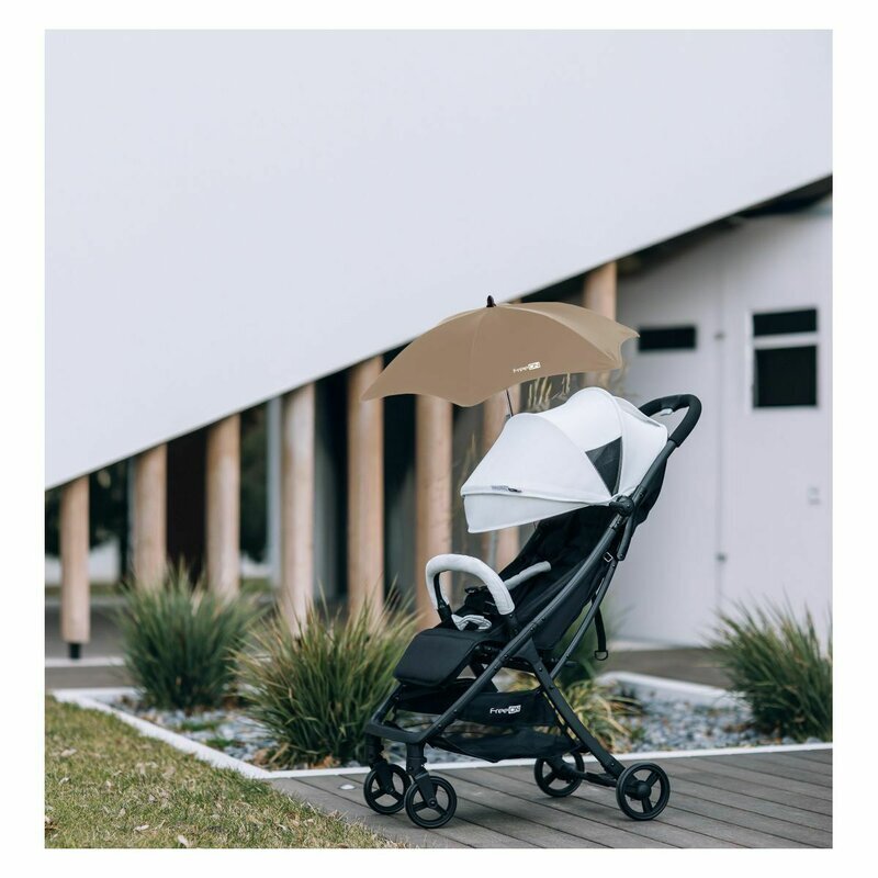 FreeON Umbrela carucior universala UPF 50+ Anti-UV brown