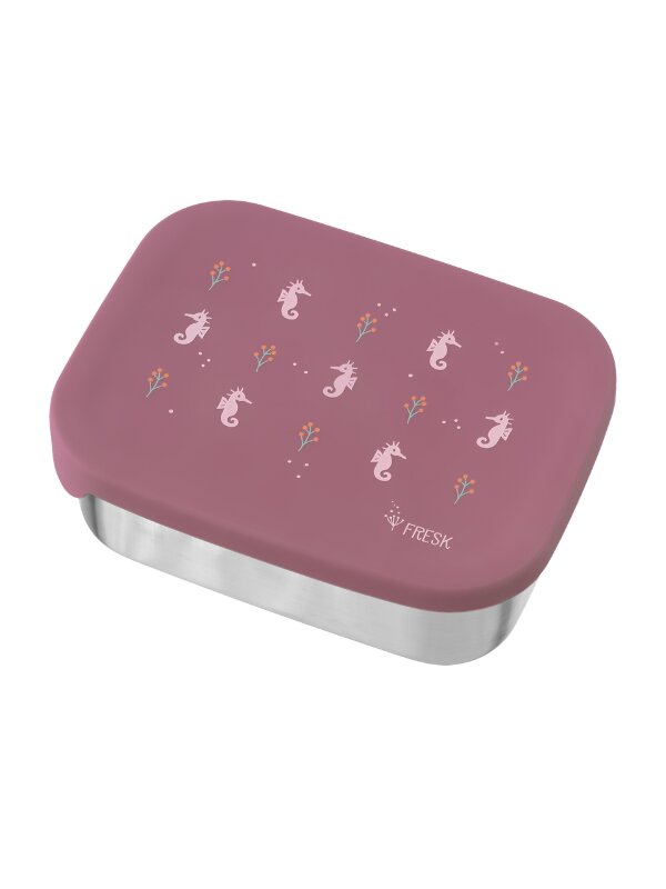Fresk Cutie de pranz din otel inoxidabil model Seahorse