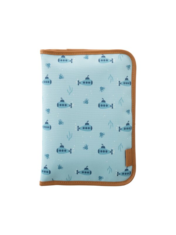 Fresk Geanta-plic pentru schimbat scutece cu salteluta model Submarine