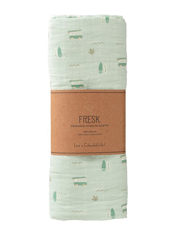 Fresk Muselina pentru copii model Surfboy 120x120 cm