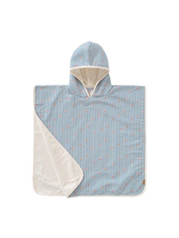 Fresk Poncho pentru copii cu protectie solara model Crabi