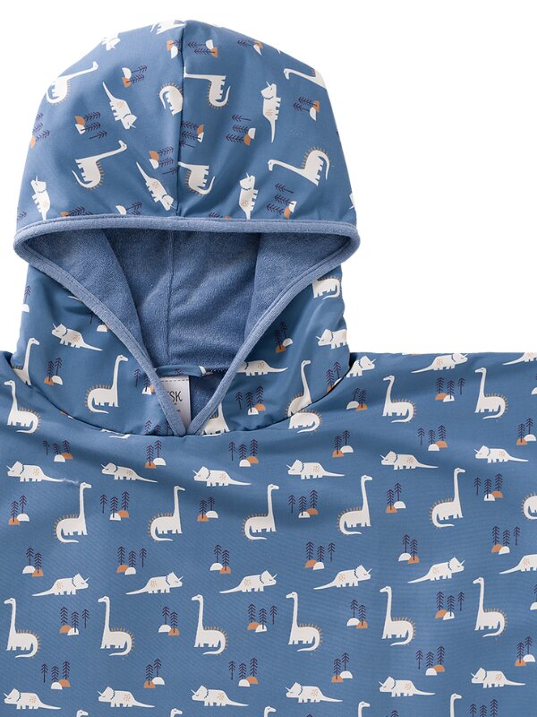Fresk Poncho plaja anti-UV UPF50+ model Dino