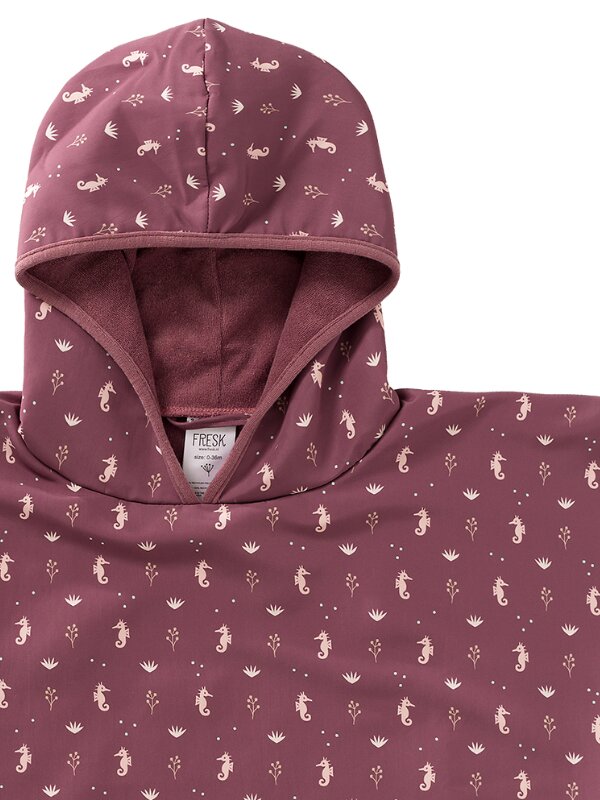 Fresk Poncho plaja anti-UV UPF50+ model Seahorse