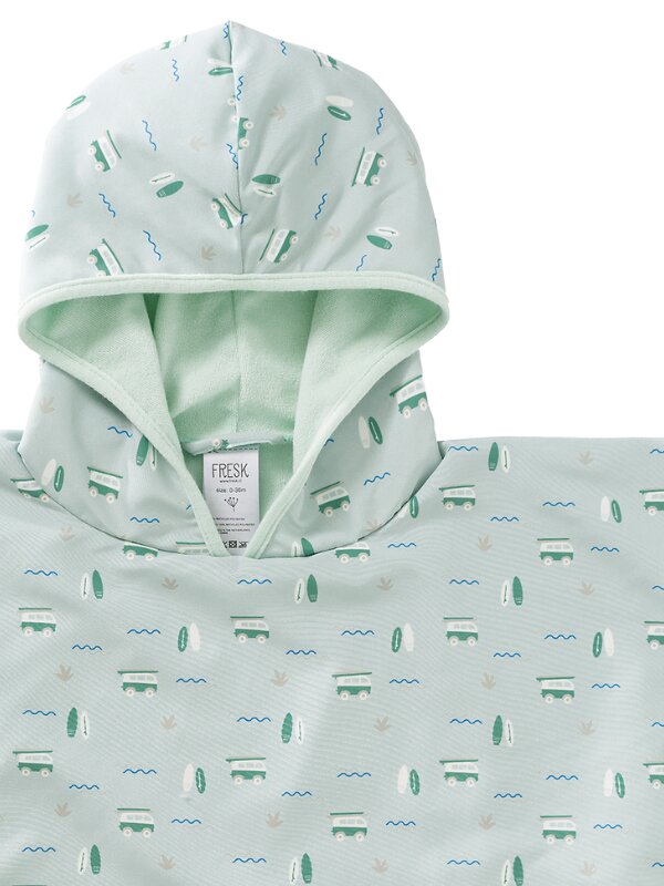 Fresk Poncho plaja anti-UV UPF50+ model Surfboy