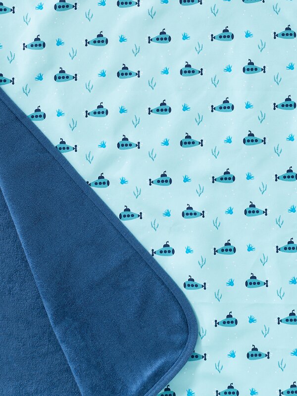 Fresk Poncho plaja cu protectie solara model Submarine